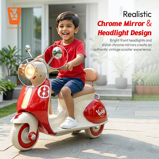 Leotoon Chutty Chutie Scooty-Red