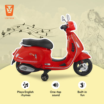 Leotoon Licensed Wonder Woman Scooter