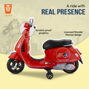 Leotoon Licensed Wonder Woman Bike