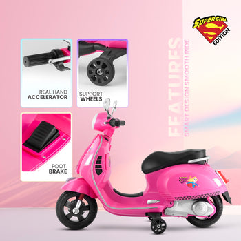 Leotoon Licensed Supergirl Scooter