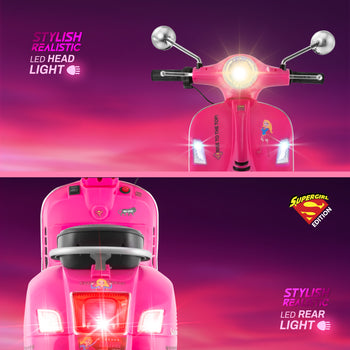 Leotoon Licensed Supergirl Scooter