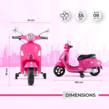 Leotoon Licensed Supergirl Scooter