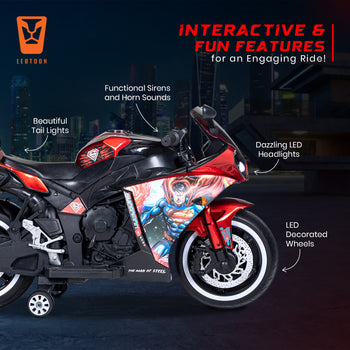 Leotoon Licensed Superman Bike