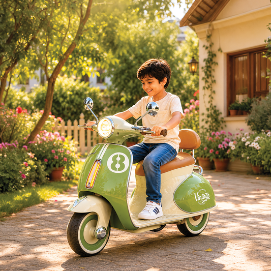 Leotoon Chutty Chutie Scooty-Green