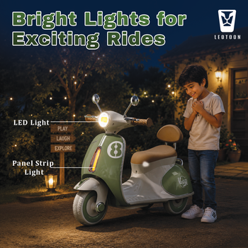 Leotoon Chutty Chutie Scooty-Green