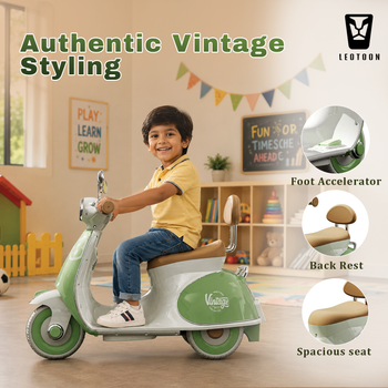 Leotoon Chutty Chutie Scooty-Green