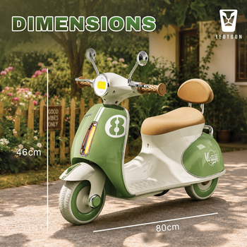 Leotoon Chutty Chutie Scooty-Green
