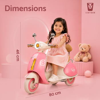Leotoon Chutty Chutie Scooty-Pink