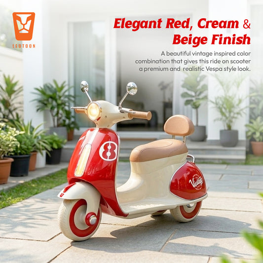 Leotoon Chutty Chutie Scooty-Red