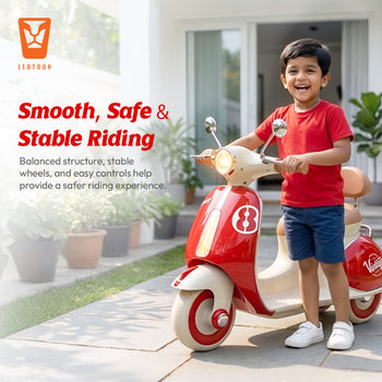 Leotoon Chutty Chutie Scooty-Red