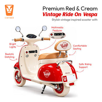 Leotoon Chutty Chutie Scooty-Red