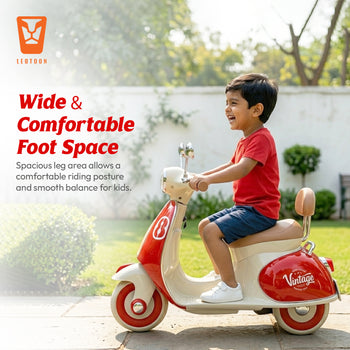 Leotoon Chutty Chutie Scooty-Red