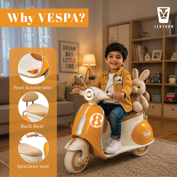 Leotoon Chutty Chutie Scooty-Yellow
