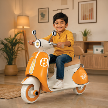 Leotoon Chutty Chutie Scooty-Yellow
