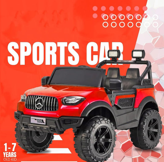 Elena Kids Jeep-Red