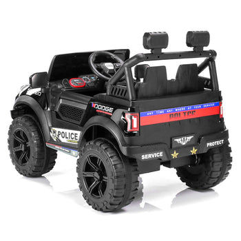 Kids Police SUV Ride-On Car