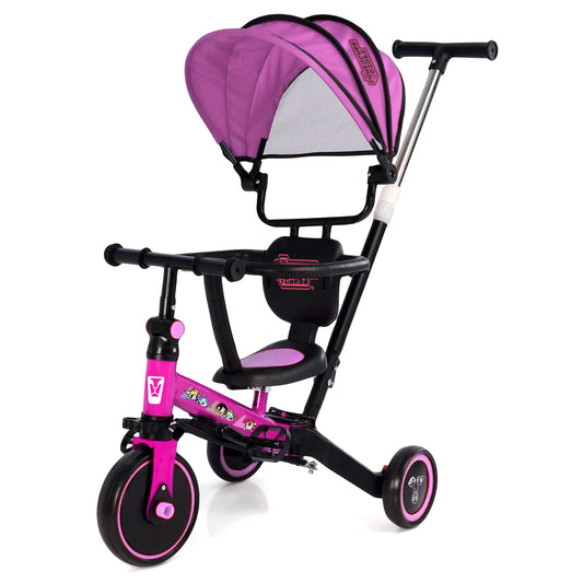 Powerpuff Girls 4-in-1 Trot N Roll Tricycle