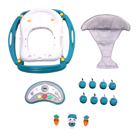 2-in-1 Squishy Baby Walker Cum Rocker