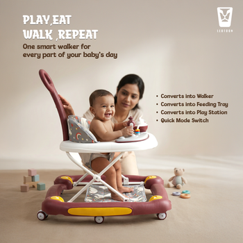 2-in-1 Celeste Baby Walker Cum Rocker