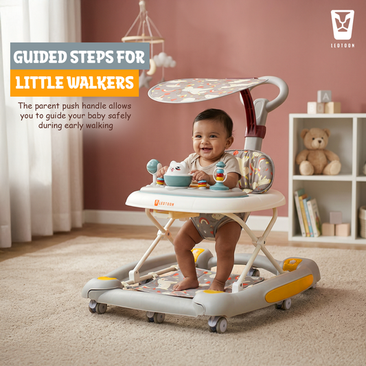 2-in-1 Celeste Baby Walker Cum Rocker