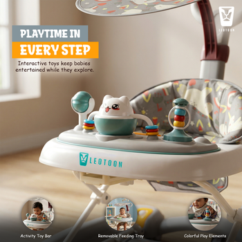 2-in-1 Celeste Baby Walker Cum Rocker