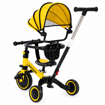 4-in-1 Trot N Roll Tricycle with Sunshade